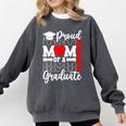 Proud Mom Of a Class Of 2025 Graduate Senior Mom Graduation Comfort Colors Sweatshirt Pepper