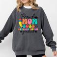 Proud Mom Class Of 2025 Kindergarten Graduate Graduation Comfort Colors Sweatshirt Pepper