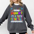 Proud MOMMY Of a 2025 Preschool Graduate Graduation Comfort Colors Sweatshirt Pepper