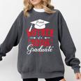 Proud Mother Of a Class Of 2026 Graduate For Graduation Comfort Colors Sweatshirt Pepper