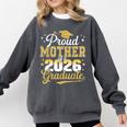 Proud Mother Of a Class Of 2026 Graduate Senior Graduation Comfort Colors Sweatshirt Pepper
