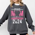 PROUD MUM OF A Pre-K GRAD 2024 Pre-K Graduation 2024 Mom Comfort Colors Sweatshirt Pepper