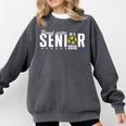 Proud Sister Of a 2026 Soccer Senior Graduation Comfort Colors Sweatshirt Pepper