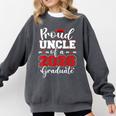 Proud Uncle Of A 2026 Graduate Senior Family Graduation Comfort Colors Sweatshirt Pepper