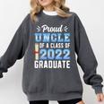 Proud Uncle Of A Class Of 2022 Graduate 22 Senior Graduation Comfort Colors Sweatshirt Pepper
