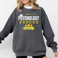Psychology Degree Graduation Senior Celebration Grad Party Comfort Colors Sweatshirt Pepper