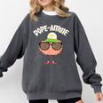 Psychology Major PsyD PhD 2024 Dopamine Graduation Comfort Colors Sweatshirt Pepper