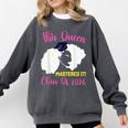 This Queen Mastered It Masters Graduation Class Of 2026 Comfort Colors Sweatshirt Pepper