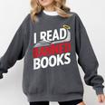 I Read Banned Books Defiant And Bold Comfort Colors Sweatshirt Pepper I Read Banned Books Defiant And Bold Comfort Colors Sweatshirt Pepper