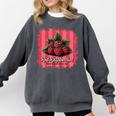 Red Raspberries Farm Fresh Since 1987 Nostalgia Comfort Colors Sweatshirt Pepper