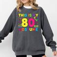 Retro 80's Costume 80s Nostalgia Party Comfort Colors Sweatshirt Pepper
