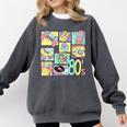 Retro 80s Nostalgia 1980s Throwback Party Costume Comfort Colors Sweatshirt Pepper