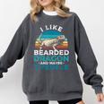 Retro Bearded Dragon Introvert For Lizard Lovers Comfort Colors Sweatshirt Pepper Retro Bearded Dragon Introvert For Lizard Lovers Comfort Colors Sweatshirt Pepper
