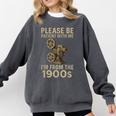 Retro Please Be Patient With Me I'm From The 1900s Projector Comfort Colors Sweatshirt Pepper Retro Please Be Patient With Me I'm From The 1900s Projector Comfort Colors Sweatshirt Pepper