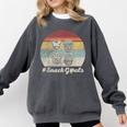 Retro Snack Goals Icon Nostalgia Comfort Colors Sweatshirt Pepper