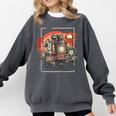 Retro Tech Stack 80s 90s Nostalgia Analog TV Cameras Comfort Colors Sweatshirt Pepper Retro Tech Stack 80s 90s Nostalgia Analog TV Cameras Comfort Colors Sweatshirt Pepper