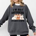 Sarcasm Cat Sarcastic Introvert Antisocial Cat Lover Comfort Colors Sweatshirt Pepper Sarcasm Cat Sarcastic Introvert Antisocial Cat Lover Comfort Colors Sweatshirt Pepper
