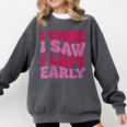 I Came I Saw I Left Early Sarcastic Introvert Saying Comfort Colors Sweatshirt Pepper I Came I Saw I Left Early Sarcastic Introvert Saying Comfort Colors Sweatshirt Pepper