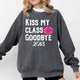 Sen18r Shirt Senior 2018 Graduation Kiss Lips Comfort Colors Sweatshirt Pepper