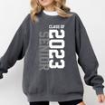 Senior 2023 Senior 23 Senior Class Of 2023 Graduation Done Comfort Colors Sweatshirt Pepper