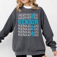 Senior 2024 Graduation Class Of 2024 Senior Boys Girls Comfort Colors Sweatshirt Pepper
