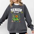 Senior 2025 Graduation Caterpillar For Kids Cute Coquette Comfort Colors Sweatshirt Pepper