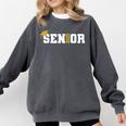 Senior 2025 Graduation 2025 Class Senior 2025 Grad Comfort Colors Sweatshirt Pepper