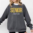 Senior 2025 Graduation Class Of 2025 Senior Men Women Comfort Colors Sweatshirt Pepper