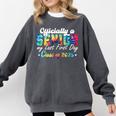 Senior 2025 Graduation My Last First Day Of Class Of 2025 Comfort Colors Sweatshirt Pepper