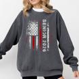 Senior 2026 American Flag Shirt USA Graduation Class Of 2026 Comfort Colors Sweatshirt Pepper