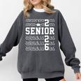 Senior 2026 Class Of 2026 Back To School Graduation Students Comfort Colors Sweatshirt Pepper