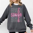 Senior 2026 Class Of 2026 Seniors Graduation 2026 Girl Women Comfort Colors Sweatshirt Pepper