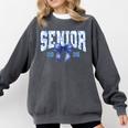 Senior 2026 Class Of 2026 Toile Coquette Bow Graduation 2026 Comfort Colors Sweatshirt Pepper