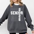 Senior 2026 Soccer Player Class Of 2026 Senior Graduation Comfort Colors Sweatshirt Pepper