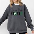 Senior 2027 Soccer Mom Final Season Class Of 2027 Graduation Comfort Colors Sweatshirt Pepper