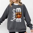 Senior Basketball Mom Class Of 2026 Player Graduation Grad Comfort Colors Sweatshirt Pepper