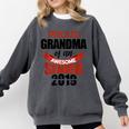 Senior Class Of 2019 Tshirt Graduation Awesome Grandma Comfort Colors Sweatshirt Pepper