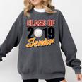 Senior Class Of 2019 Tshirt Graduation School Baseball Comfort Colors Sweatshirt Pepper