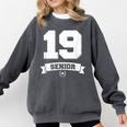 Senior Class Of 2019 Graduation School College Comfort Colors Sweatshirt Pepper