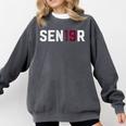 Senior Class Of 2019 Graduation Shirt Graduate Comfort Colors Sweatshirt Pepper