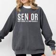 Senior Class 2019 T Shirt Graduation Graduate Tshirt Comfort Colors Sweatshirt Pepper