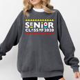 Senior Class Of 2020 90s TV Graduation For Grad Comfort Colors Sweatshirt Pepper