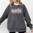 Senior Class 2024 Graduation American Flag Senior 2024 For Women Men Comfort Colors Sweatshirt Pepper