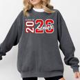 Senior Class Of 2026 Graduation Back To School Senior 26 Comfort Colors Sweatshirt Pepper