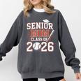 Senior Mom Class Of 2026 Graduate Baseball 2026 Graduation Comfort Colors Sweatshirt Pepper