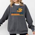 Senior Sunrise 2026 Graduation Cool Retro High School Comfort Colors Sweatshirt Pepper