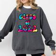 Senior Year 2022 Class Of 2022 Graduation Tie Dye Groovy Comfort Colors Sweatshirt Pepper