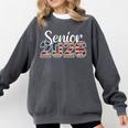 Senior Year 2026 American Flag USA Graduation Class Of 2026 Comfort Colors Sweatshirt Pepper