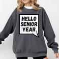 Seniors Class Of 2026 Back To School Graduation Comfort Colors Sweatshirt Pepper