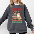 Smut Reader Cat Lover Fueled By Smutty Books & Cat Snuggles For Men Women Comfort Colors Sweatshirt Pepper Smut Reader Cat Lover Fueled By Smutty Books & Cat Snuggles For Men Women Comfort Colors Sweatshirt Pepper
